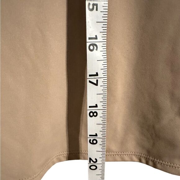 Old Navy Long Sleeve V-Neck Cropped Top Pullover Beige Layer Women's Size L - Picture 3 of 8